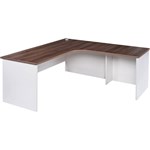 OM PREMIER RADIAL WORKSTATION 2 PIECE RHS 1800 X 1800 X 700 X 720MM CASNANWHITE