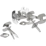 ESSELTE PAPER BINDER 38MM SILVER BOX 200