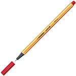 STABILO 88 POINT FINELINER PEN 04MM RED
