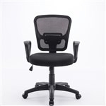 BOXED GOLD GRACE OFFICE CHAIR MESH BACK WITH FIXED ARMS BLACK