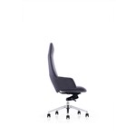 EXECUTIVE PORTFOLIO NEWPORT CHAIR HIGH BACK PU LEATHER 300 X 470 X 1060MM BLACK