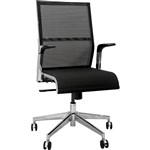 EXECUTIVE PORTFOLIO RETRO CHAIR MESH BACK 475 X 505 X 1000MM BLACK
