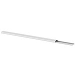 BRATECK PLASTIC CABLE COVER 750MM WHITE