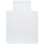 RAPIDLINE CHAIRMAT PVC KEYHOLE MEDIUM PILE CARPET 1350 X 1150MM