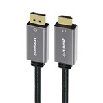 MBEAT TOUGHLINK 4K60HZ DISPLAY PORT TO HDMI CABLE 18M GREY