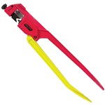 MAJOR TECH ADJUSTABLE INDENT CRIMPING TOOL 10120MM RED