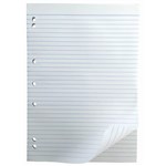 WRITER BOND OFFICE PADS 7 HOLES 8MM RULED 55GSM 50 SHEETS A4 WHITE