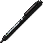 PENTEL PEN RETRACTABLE PERMANENT MARKER BULLET POINT BLACK