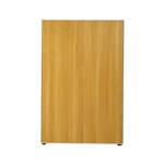 STEELCO 1 TIER OVERHEAD CUPBOARD 1200 X 800 X 450MM NATURAL BEECH