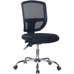 DIAMOND DUO TYPIST CHAIR MEDIUM MESH BACK BLACK