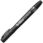 ARTLINE SUPREME PERMANENT MARKER BULLET 10MM BLACK