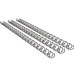 GOLD SOVEREIGN WIRE BINDING COMB 34 LOOP 8MM A4 BLACK BOX 100