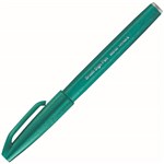 PENTEL SES15C BRUSH SIGN PEN MARKER TURQUOISE GREEN BOX 10