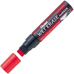 PENTEL SMW56 JUMBO WET ERASE CHALK MARKER CHISEL 1015MM RED