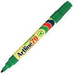 ARTLINE 70 PERMANENT MARKER BULLET 15MM GREEN