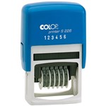 COLOP S226 PRINTER SELFINKING NUMBERER STAMP 6 BAND 4MM BLACK