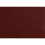 GBC IBICO BINDING COVER LEATHERGRAIN 300GSM A4 MAROON PACK 100