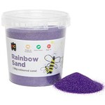 EDUCATIONAL COLOURS RAINBOW SAND 13KG JAR PURPLE
