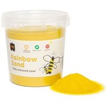 EDUCATIONAL COLOURS RAINBOW SAND 13KG JAR YELLOW