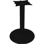 RAPIDLINE TABLE FRAME WITH DISC BASE 1200MM BLACK