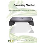 GOLD SOVEREIGN LAMINATING POUCH 150 MICRON 54 X 86MM CLEAR PACK 100