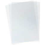 GOLD SOVEREIGN BINDING COVER 250 MICRON A4 TRANSPARENT PACK 100