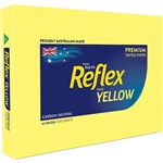 REFLEX   COLOURS A3 COPY PAPER 80GSM YELLOW PACK 500 SHEETS