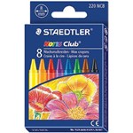 STAEDTLER 220 NORIS CLUB WAX CRAYONS ASSORTED BOX 8