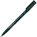 STAEDTLER 318 LUMOCOLOR PERMANENT MARKER BULLET 06MM BLACK