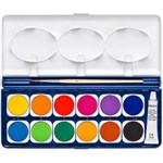 STAEDTLER NORIS WATERCOLOUR PAINT TRAY WHITEBLUE