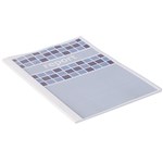 GOLD SOVEREIGN THERMAL BINDING COVER 6MM A4 WHITE BACK  CLEAR FRONT BOX 100