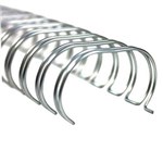 GOLD SOVEREIGN WIRE BINDING COMB 34 LOOP 6MM A4 SILVER BOX 100