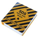 BRADY SDS RING BINDER 3D 40MM A4 BLACKYELLOW