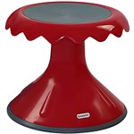 VISIONCHART EDUCATION SUNFLOWER STOOL 310MM HIGH DARK RED