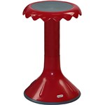VISIONCHART EDUCATION SUNFLOWER STOOL 520MM HIGH DARK RED
