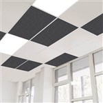 SANA DROP IN ACOUSTIC PET CEILING TILE 1195 X 595 X 12MM SHADOW PACK 8