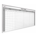 VISIONCHART WHITEBOARD SCHOOL PLANNER 4 TERMS 2400 X 1200MM