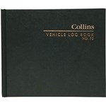 COLLINS 70 VEHICLE LOG BOOK A6 BLACK