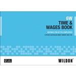 WILDON TIME AND WAGES BOOK BLUE