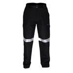 PRIME MOVER MW70ET LIGHTWEIGHT CARGO PANTS WITH DOUBLE CARGO POCKETS AND TAPE
