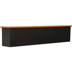 LOGAN RECEPTION HOB 1500 X 300 X 450MM BEECHIRONSTONE