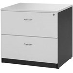 LOGAN LATERAL FILE CABINET LOCKABLE 780 X 560 X 750MM WHITEIRONSTONE