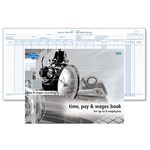 ZIONS TIME PAY AND WAGES BOOK 6 EMPLOYEES