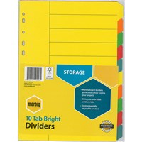 Indices and Dividers