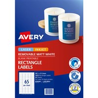 Removable Laser Labels