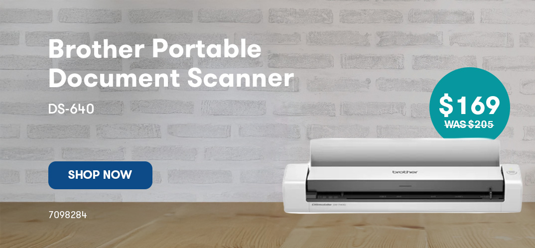 BROTHER PORTABLE DOCUMENT SCANNER
